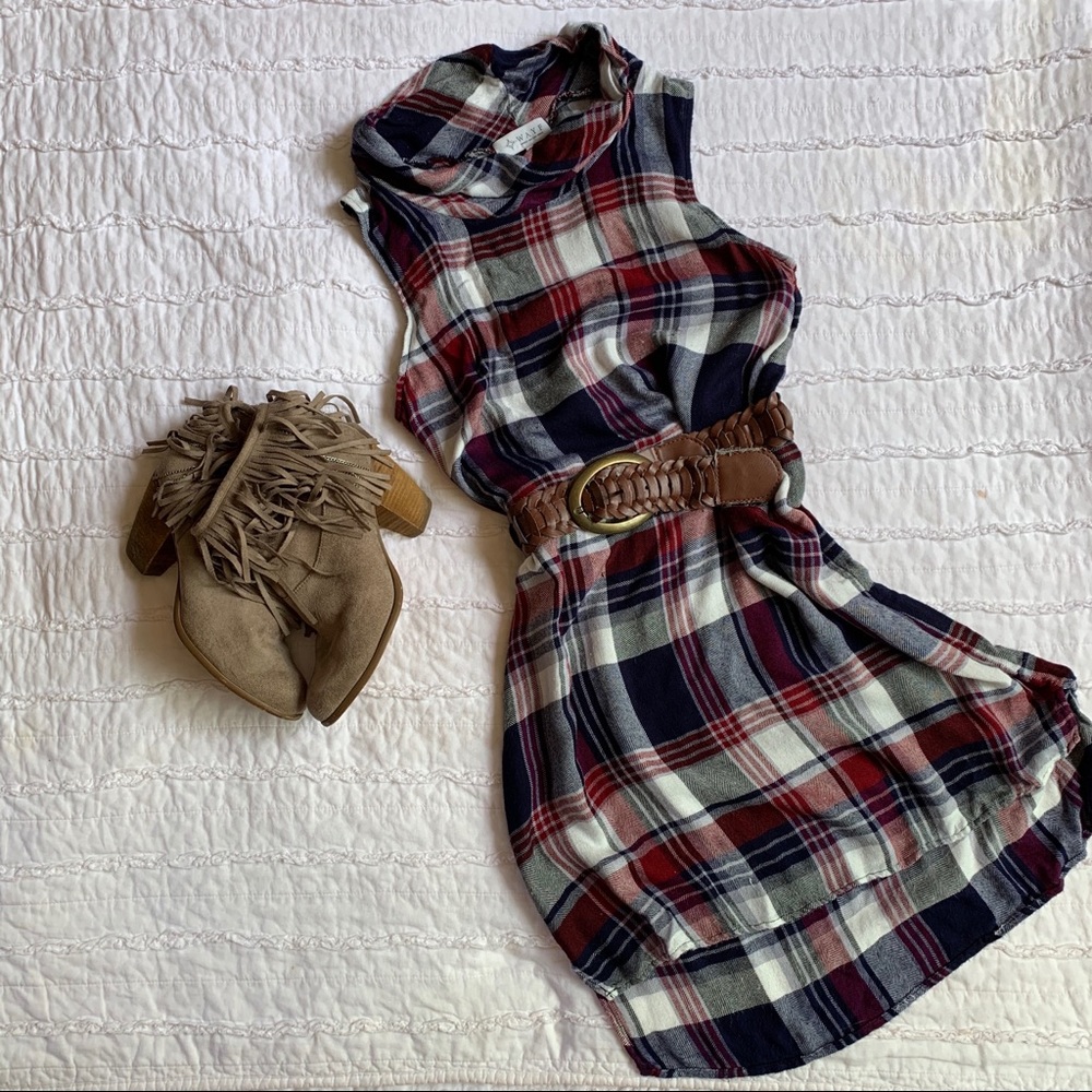 Plaid dress